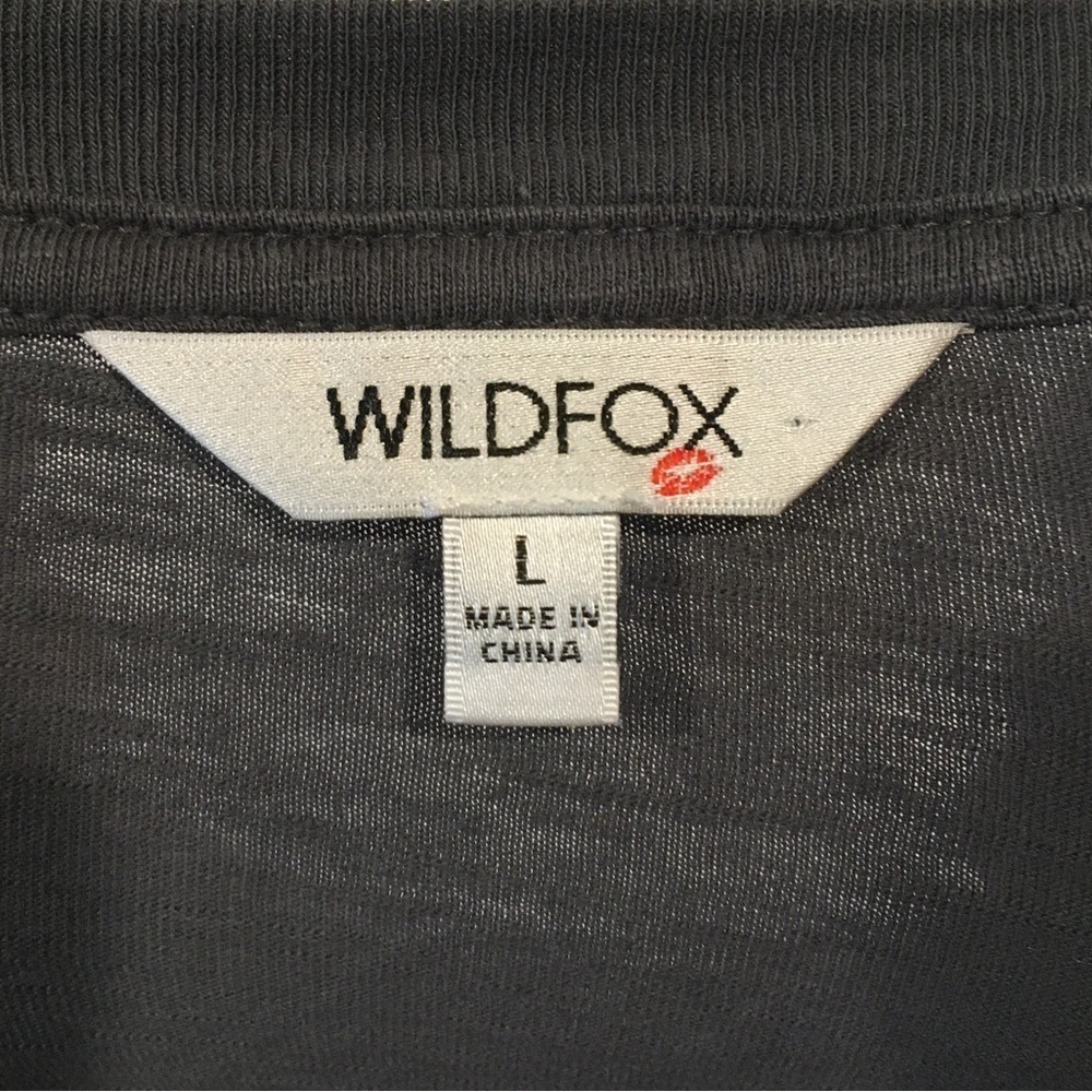 WildFox Sunny Days Graphic Tee Charcoal Gray - Picture 10 of 12